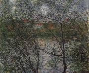 Claude Monet Springtime through the Branches Sweden oil painting artist